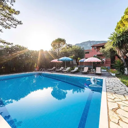 Mimosa With Pool Apartment Paleokastritsa